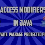 Access Modifiers In Java With Realtime Example Part 2
