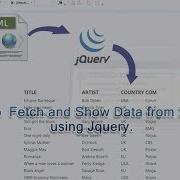 How To Fetch And Show Data From XML File Using Jquery