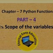 TN 12th Computer Science Chapter 7 Functions Part 4 Scope Of The Variables