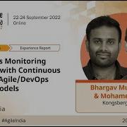 Continuous Monitoring Continuous Testing In DevOps Delivery Models Mohamed Bhargav AgileIndia