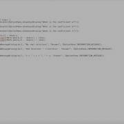 Java Code Quadratic Formula