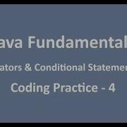 Coding Practice 4 Operators Conditional Statements Java Fundamentals NxtWave CCBP4
