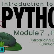 Python Spring 2026 Module 7 1 Introducing Custom Functions