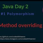 Day 2 1 4 Method Overriding