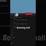 Simple Bouncing Ball How To Make Html Css