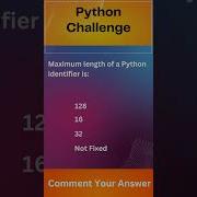 Python Challenge Python Coding Shorts
