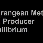 Lagrangean Method And Producer Equilibrium