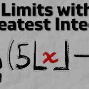 Limits With Greatest Integer Function Calculus 1 Exercises