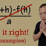 How To Find The Difference Quotient