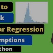 How To Check Assumptions Of Linear Regression In Python How To Check Linear Regression Assumptions