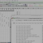 Integer Programming Set Covering With Excel Solver