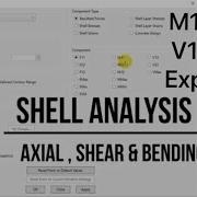 Shell Plate Element Force Analysis F11 F22 M11 M22 V13 V23 Explained ETABS SAP2000