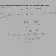 7 1 Arithmetic Sequences Explicit Recursive Formulas