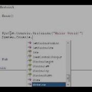 Visual Basic 2008 Write A Line In Console