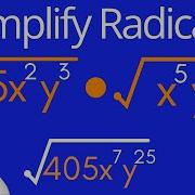 Radicals With Variables And Exponents Made EASY