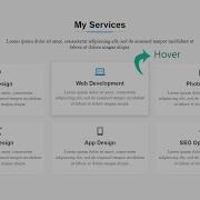 Responsive Our Services Section Using HTML CSS My Services Section