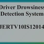 Driver Drowsiness Detection System