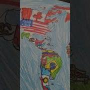 All 7 Continents Country With Their Flag