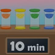 10 Minute Timer Rainbow Sand