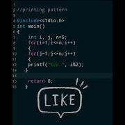 69 Pattern Printing Program C Language Tutorial Shorts Programming Coding