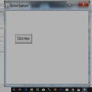 JAVA AWT Button Code Example Program