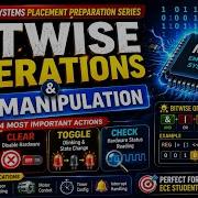 Bitwise Operations Bit Manipulation Explained Embedded Systems Tutorial Week 3
