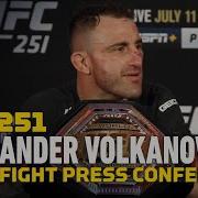 UFC 251 Alexander Volkanovski Post Fight Press Conference MMA Fighting