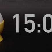 15 Minute Egg Timer With Alarm Sound 4K