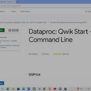 Dataproc Qwik Start Command Line Lab Solution Step By Step Tutorial GDSC 2023