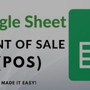 Google Sheet Point Of Sale