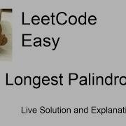 409 Longest Palindrome Leetcode Easy