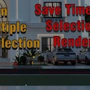Use Multiple Regions Selection In Corona Render Not In Vray Render