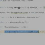 How To Decrypt Data Using Caesar Cipher In Java Simple