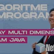 Algoritme Pemrograman Array Multi Dimensi Dalam Java