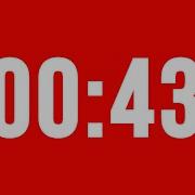 43 Second Timer With Alarm Without Music
