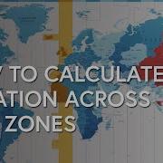 How To Calculate Duration Across Time Zones
