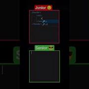 Junior Vs Senior Developer Programming Html Javascript Webdevelopment Html5 Webdesign Css3