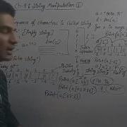 String Manipulation Class 11 Computer Science With Python Video 1