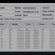 Overview Of Data Entry Form With Insert Update Delete And Search Using SQLite In Visual Basic Net