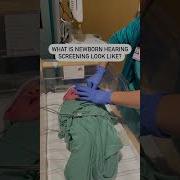 What Is Newborn Hearing Screening Look Like Baby Newborn Hearingtest