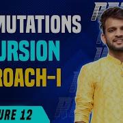 L12 Print All Permutations Of A String Array Recursion Approach 1