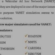 VANET PROJECTS