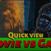 Nemesis Game Vs Movie Side By Side View Comparison Resident Evil
