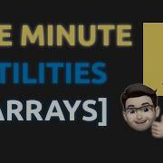 One Minute Utilities For JavaScript Arrays