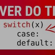 Switch Statements Are Bad Do This Instead
