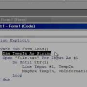 VB6 Message Box Text From A File