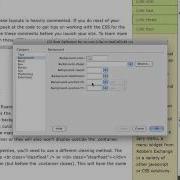 CSS Sprites Step 2 The Dreamweaver Coding