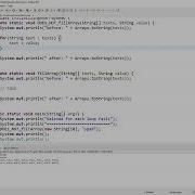 CSE 231s For Index Loop Array Initialization