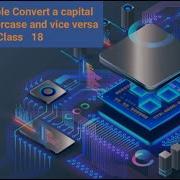 MIPS Example Convert A Capital Letter To Lowercase And Vice Versa Class 18