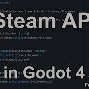 Godot 4 Steam API Tutorial